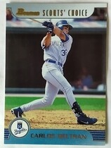 1999 Bowman Scouts Choice #SC8 Carlos Beltran