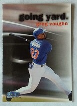 1999 Fleer Tradition Going Yard #14GY Greg Vaughn
