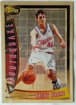 1996 Topps Youth Quake #YQ14 Brent Barry