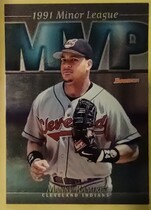 1998 Bowman Minor League MVPs #MVP9 Manny Ramirez