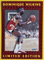 1991 Fleer Wilkins Inserts #2 Dominique Wilkins