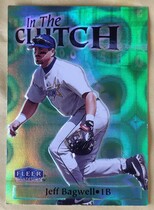 1998 Fleer Tradition In the Clutch #1IC Jeff Bagwell