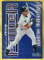 1998 Fleer Tradition Power Game #7PG Andres Galarraga