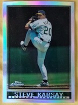 1998 Topps Chrome Refractors #84 Steve Karsay