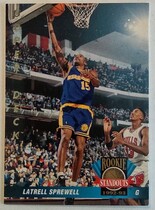 1992 Upper Deck Rookie Standouts #5 Latrell Sprewell