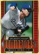 1997 Donruss Dominators #10 Hideo Nomo