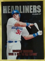 1997 Fleer Headliners #15 Mike Piazza