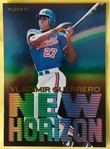 1997 Fleer New Horizons #5 Vladimir Guerrero