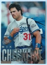 1997 Ultra Checklists Series 1 #6 Mike Piazza