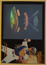 1996 Pinnacle Dennys Holograms Grand Slam #3 Mike Piazza