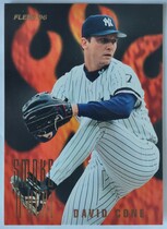 1996 Fleer Smoke 'n Heat #3 David Cone