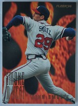 1996 Fleer Smoke 'n Heat #9 John Smoltz