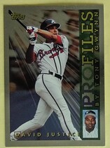 1996 Topps Profiles-NL #NL-16 David Justice
