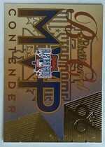 1996 Leaf All-Star Game MVP Contenders Gold #20 Bonus Card