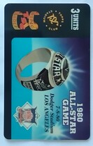 1995 Stadium Club Phone Cards #1 1980 All-Star-L.A.