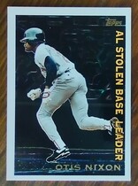 1995 Topps League Leaders #LL17 Otis Nixon