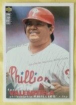 1995 Upper Deck Collectors Choice Trade Cards #TC5 Fernando Valenzuela