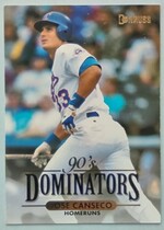 1994 Donruss Decade Dominators #7 Jose Canseco