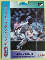 1994 Kraft Base Set #13 Greg Vaughn
