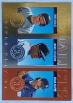 1994 Donruss Triple Play Medalists #1 Harpe|Hoiles|Tettle