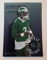 1996 Fleer Rookie Sensations #8 Keyshawn Johnson