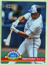 1993 Donruss Long Ball Leaders #LL-8 Roberto Alomar