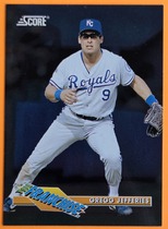 1993 Score The Franchise #7 Gregg Jefferies