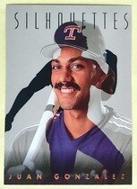 1993 Studio Silhouettes #4 Juan Gonzalez