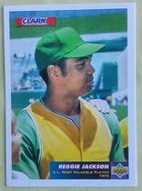 1993 Upper Deck Clark Reggie Jackson #C2 Reggie Jackson