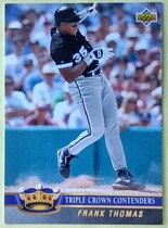 1993 Upper Deck Triple Crown #9 Frank Thomas