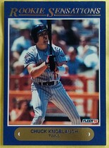 1992 Fleer Rookie Sensations #10 Chuck Knoblauch