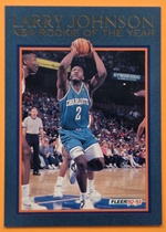 1992 Fleer Larry Johnson #8 Larry Johnson