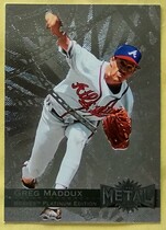 1996 Metal Universe Platinum #134 Greg Maddux