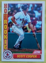 1992 Score Hot Rookies #5 Scott Cooper