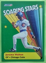 1990 Fleer Soaring Stars #8 Jerome Walton