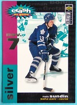 1995 Upper Deck Collectors Choice Crash The Game #C30 Mats Sundin