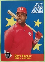 1986 Fleer All Stars #6 Dave Parker