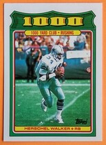 1988 Topps 1000 Yard Club #15 Herschel Walker