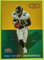 2000 Fleer Tradition Whole Ten Yards #11TY Fred Taylor
