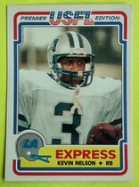 1984 Topps USFL #48 Kevin Nelson