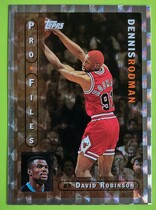 1996 Topps Profiles #PF-14 Dennis Rodman