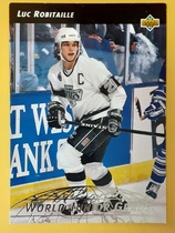 1992 Upper Deck World Junior Grads #WG20 Luc Robitaille