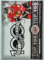 2017 Upper Deck Tim Hortons Top 100 #TOP-4 Patrick Kane