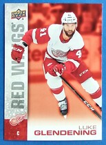 2019 Upper Deck Tim Hortons Detroit Red Wings #17 Luke Glendening