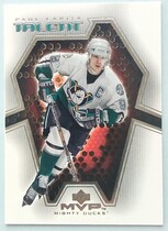 2001 Upper Deck MVP Talent #MT8 Paul Kariya