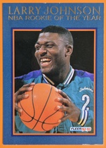 1992 Fleer Larry Johnson #5 Larry Johnson