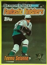 1999 Topps Fantastic Finishers #FF1 Teemu Selanne