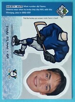 1998 Upper Deck Choice Bobbing Head #BH15 Teemu Selanne