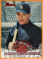 1996 Bowman Minor League POY #POY15 Edgardo Velazquez