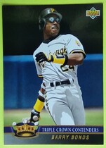 1993 Upper Deck Triple Crown #TC1 Barry Bonds